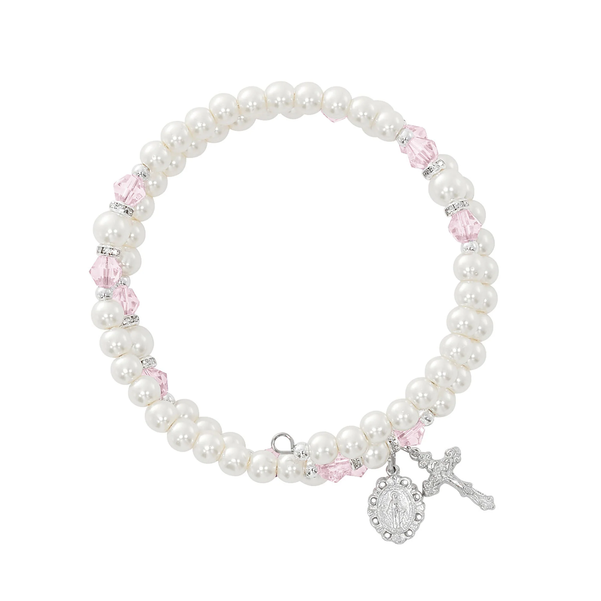 Birthstone & Pearl Rosary Wrap Bracelet - Multiple Birthstones - Image 10