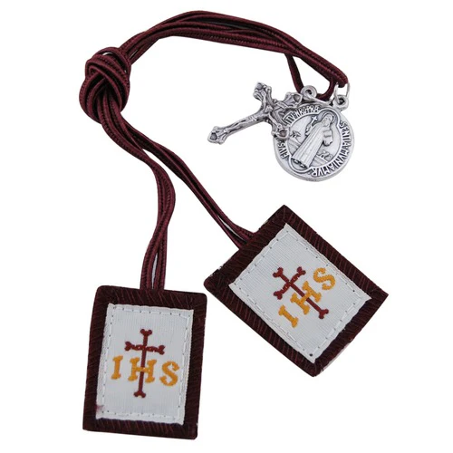 Children's Scapular with Brown Strings - Image 8