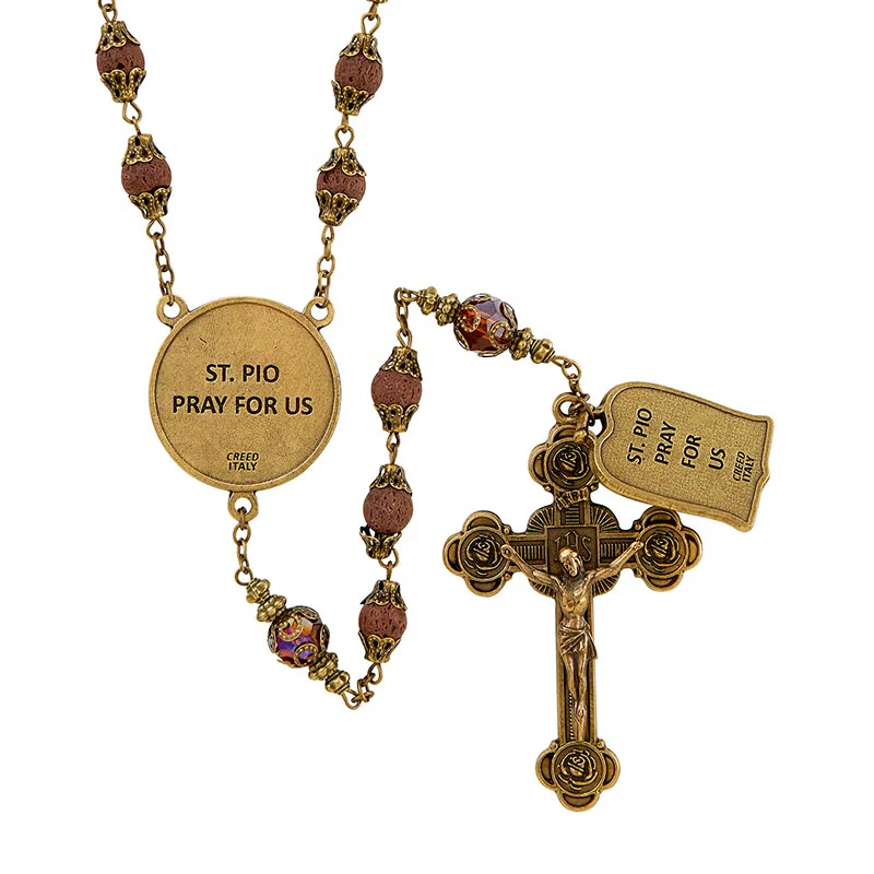 Collector's Edition Padre Pio Rosary - Image 3