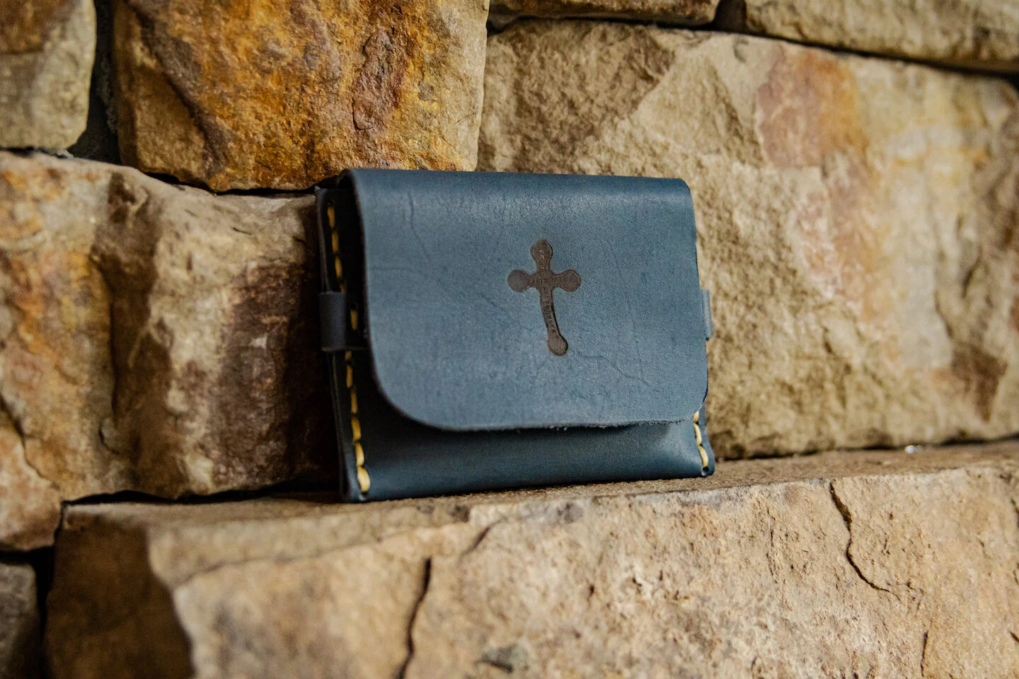 Cross Premium Leather Rosary Pouch - Image 13