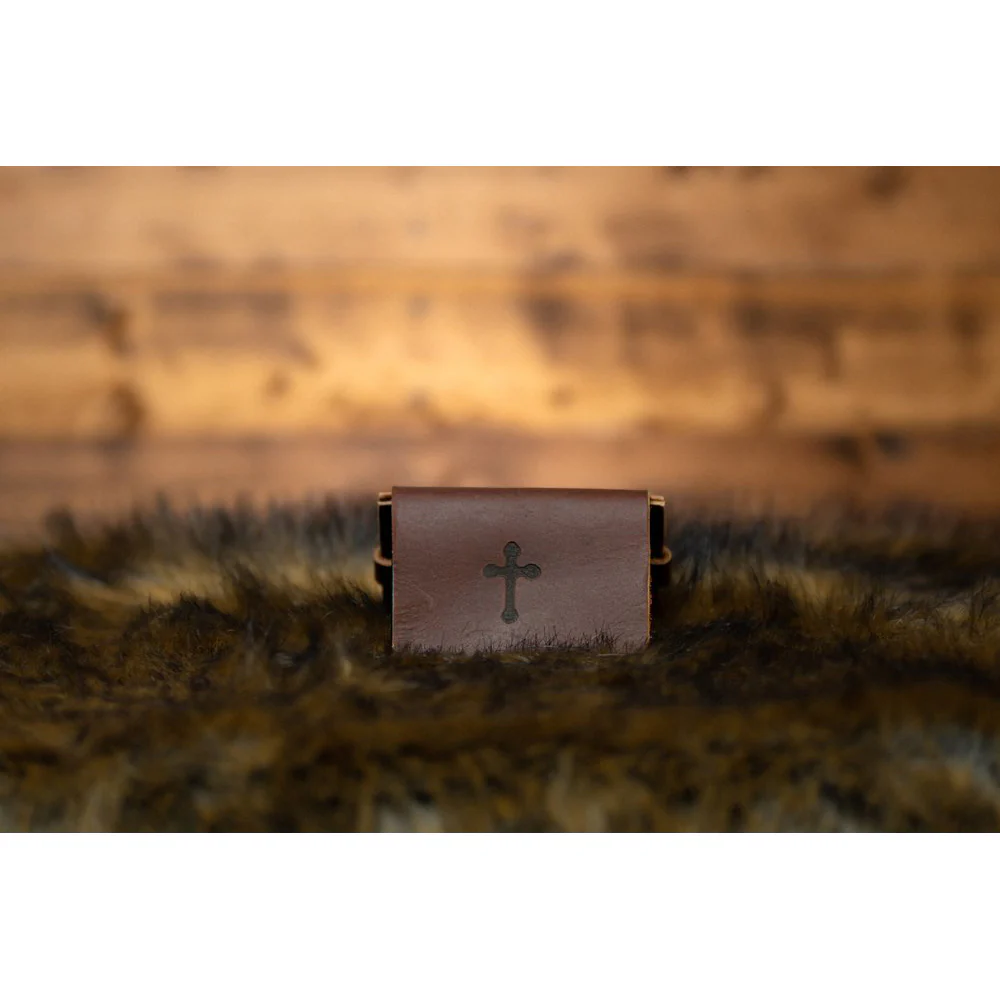 Cross Premium Leather Rosary Pouch - Image 4