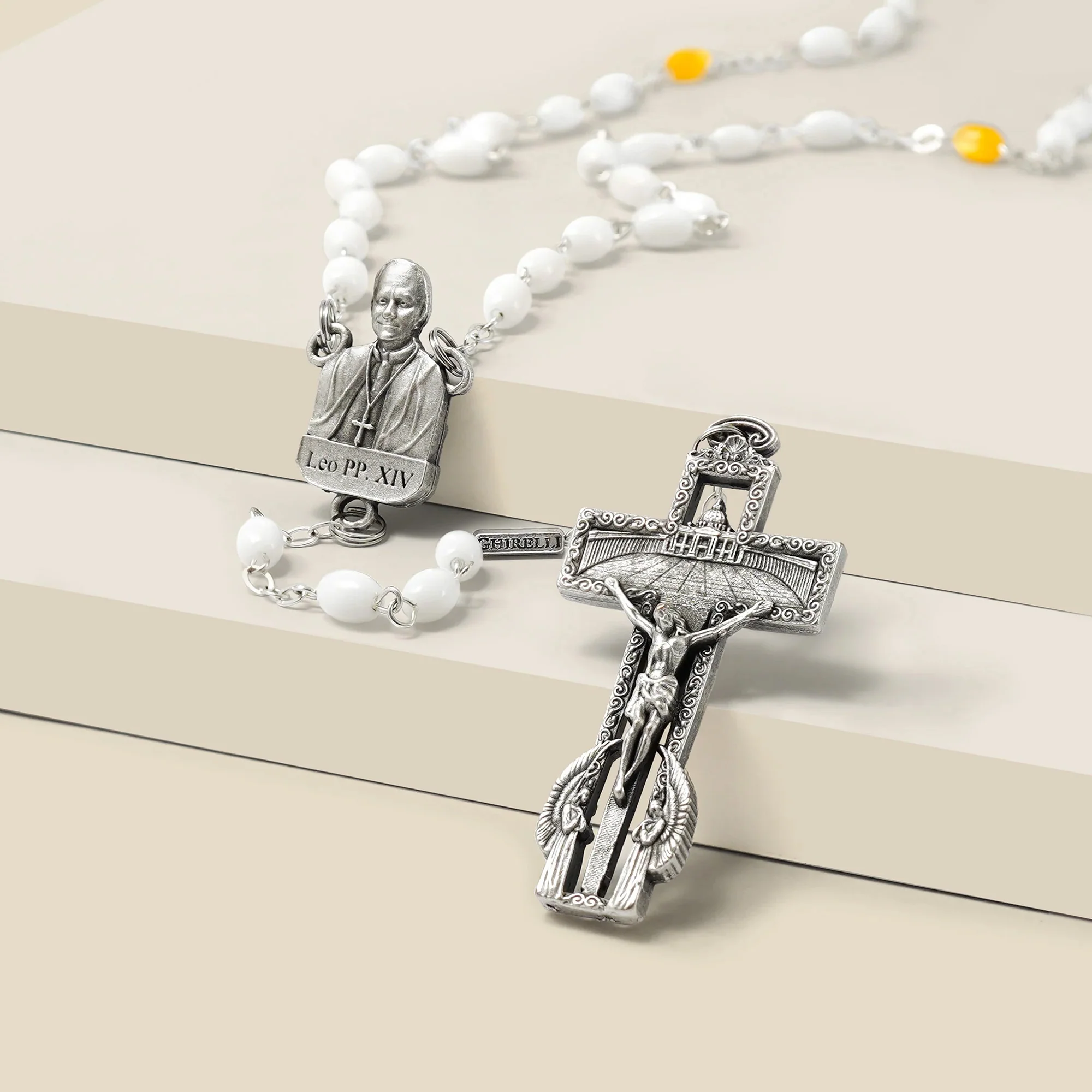 Ghirelli Pope Leo XIV Rosary