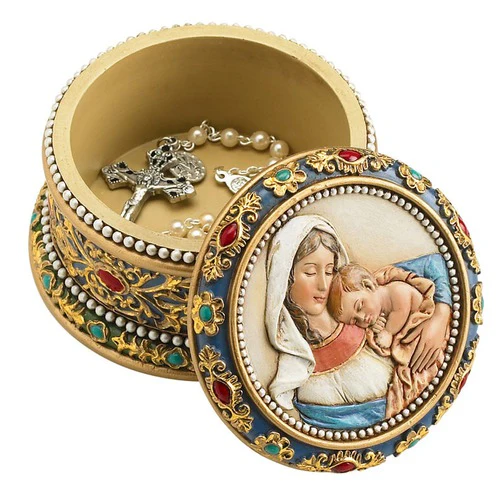 Madonna & Child Keepsake Box