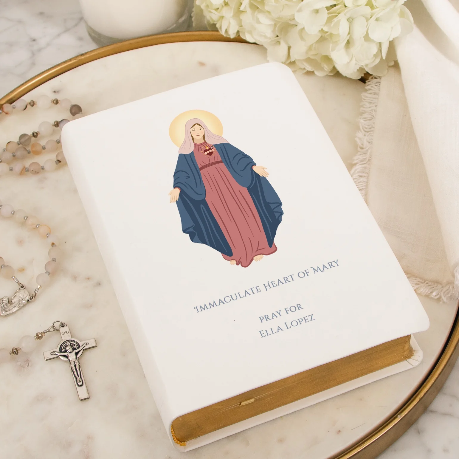 Personalized Immaculate Heart Bible