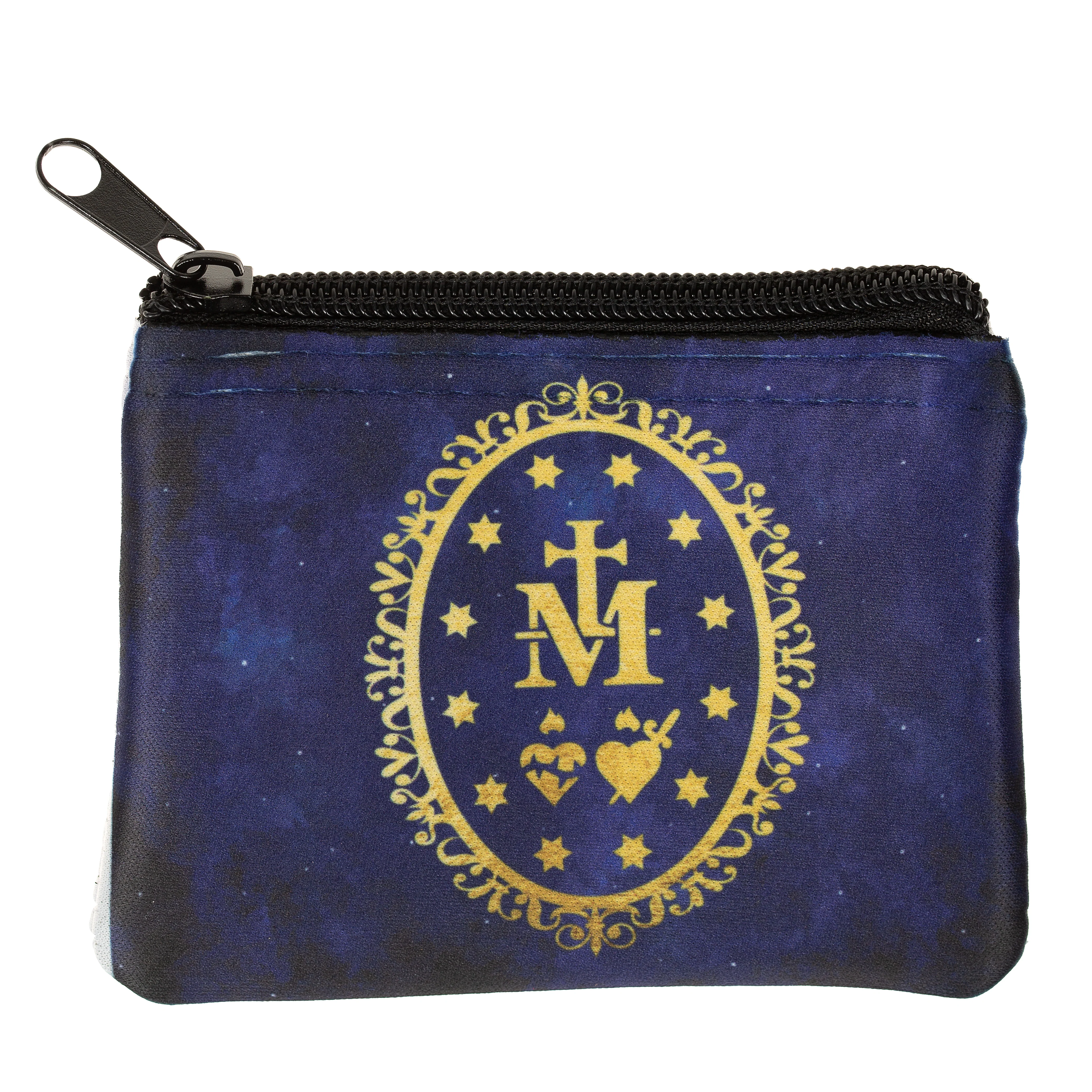 Personalized Miraculous Medal Rosary Pouch - Image 4