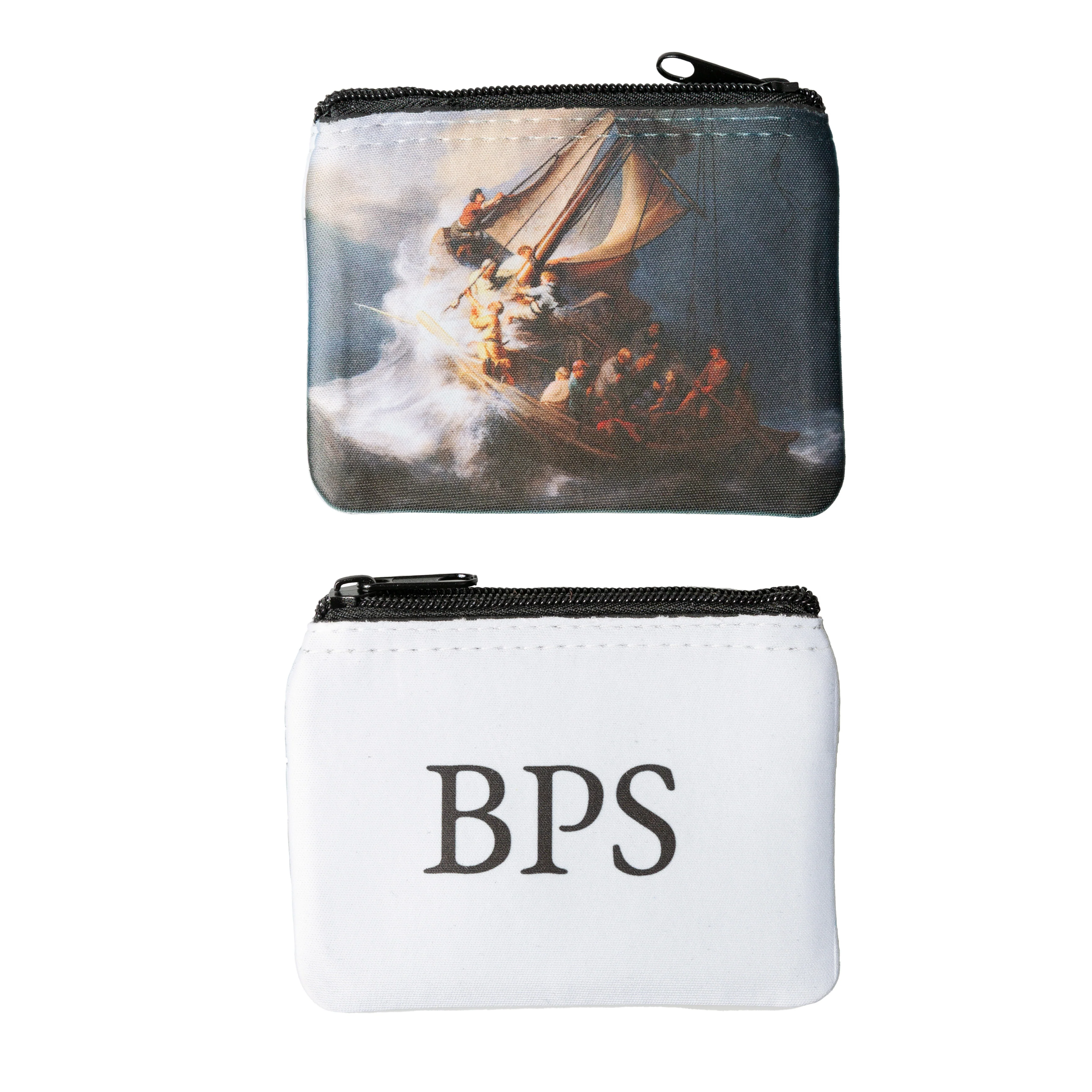 Personalized Rembrandt "Christ in the Storm" Rosary Pouch - Image 4