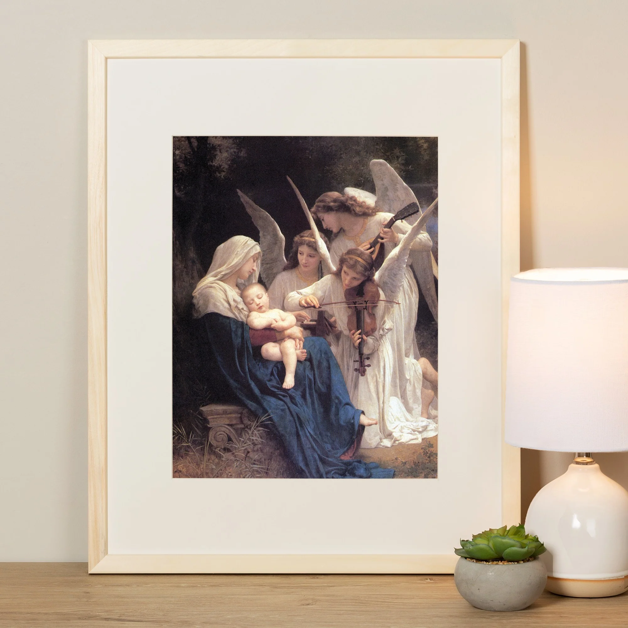Song of Angels Large Framed Print - Image 8