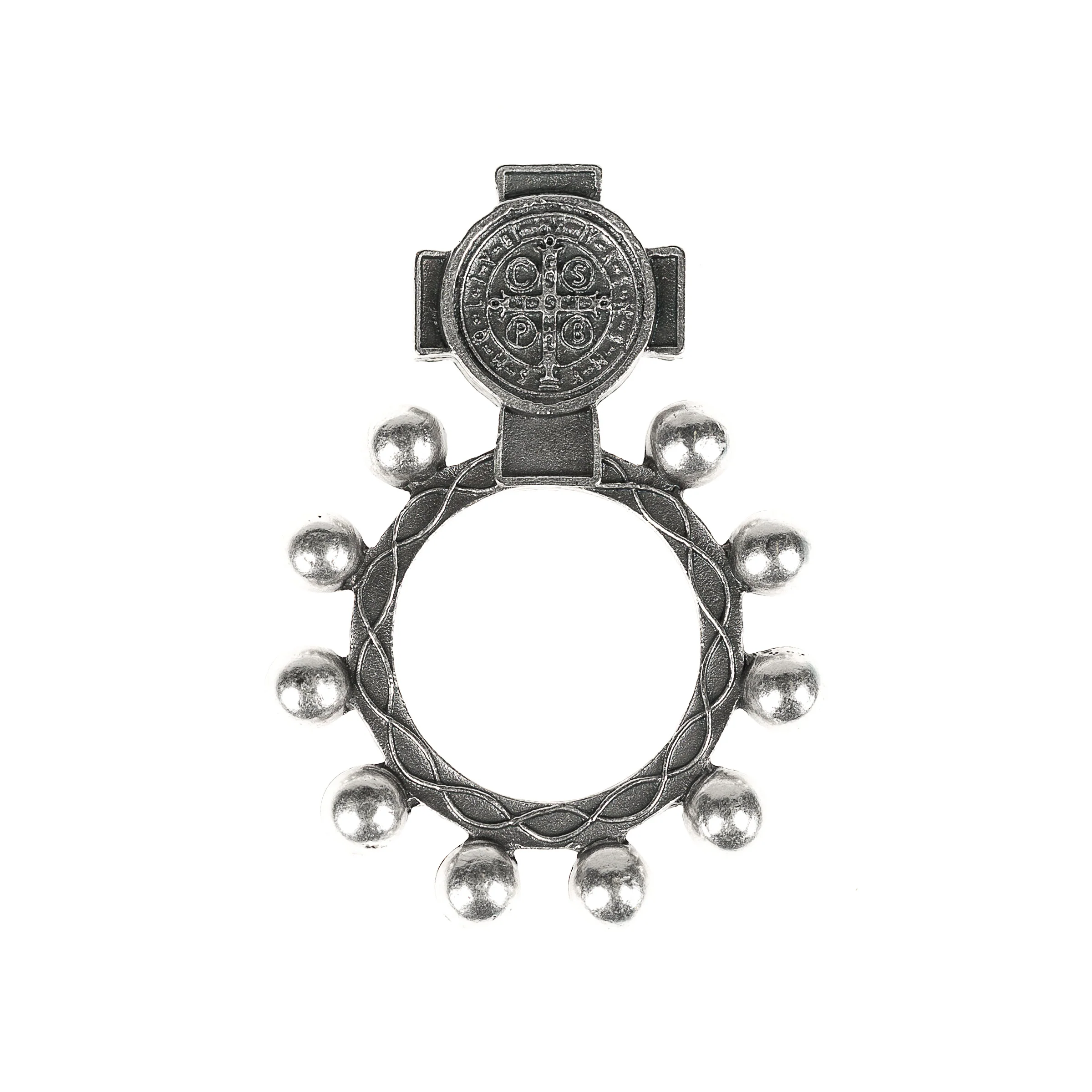 St. Benedict Finger Rosary Set - Image 4