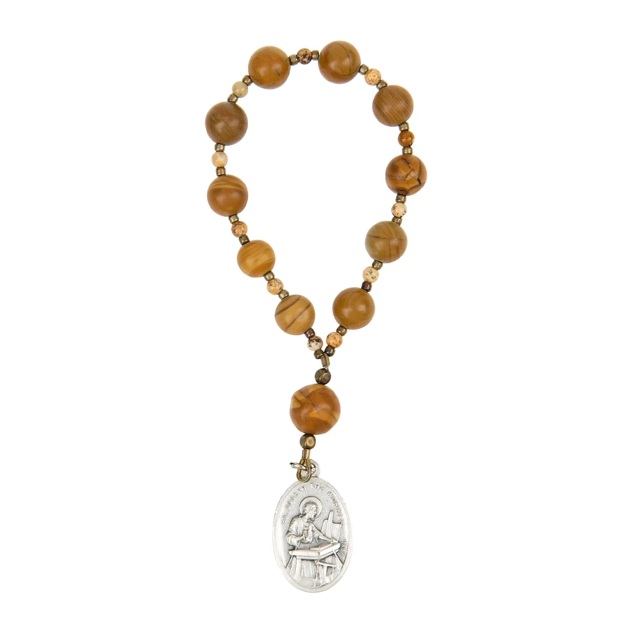 St. Joseph Employment Decade Rosary & Card - Image 5