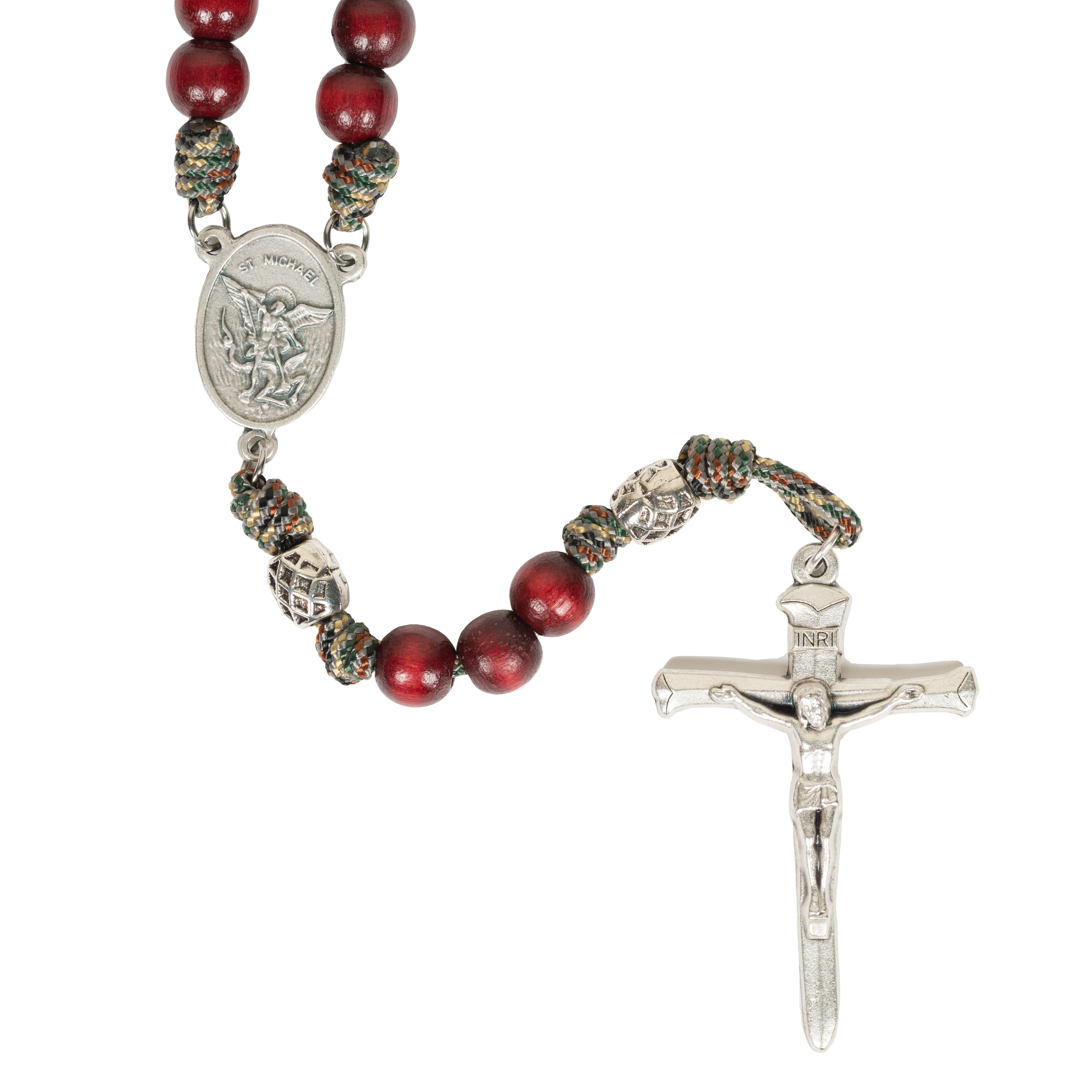 St. Michael Paracord Rosary - Image 3