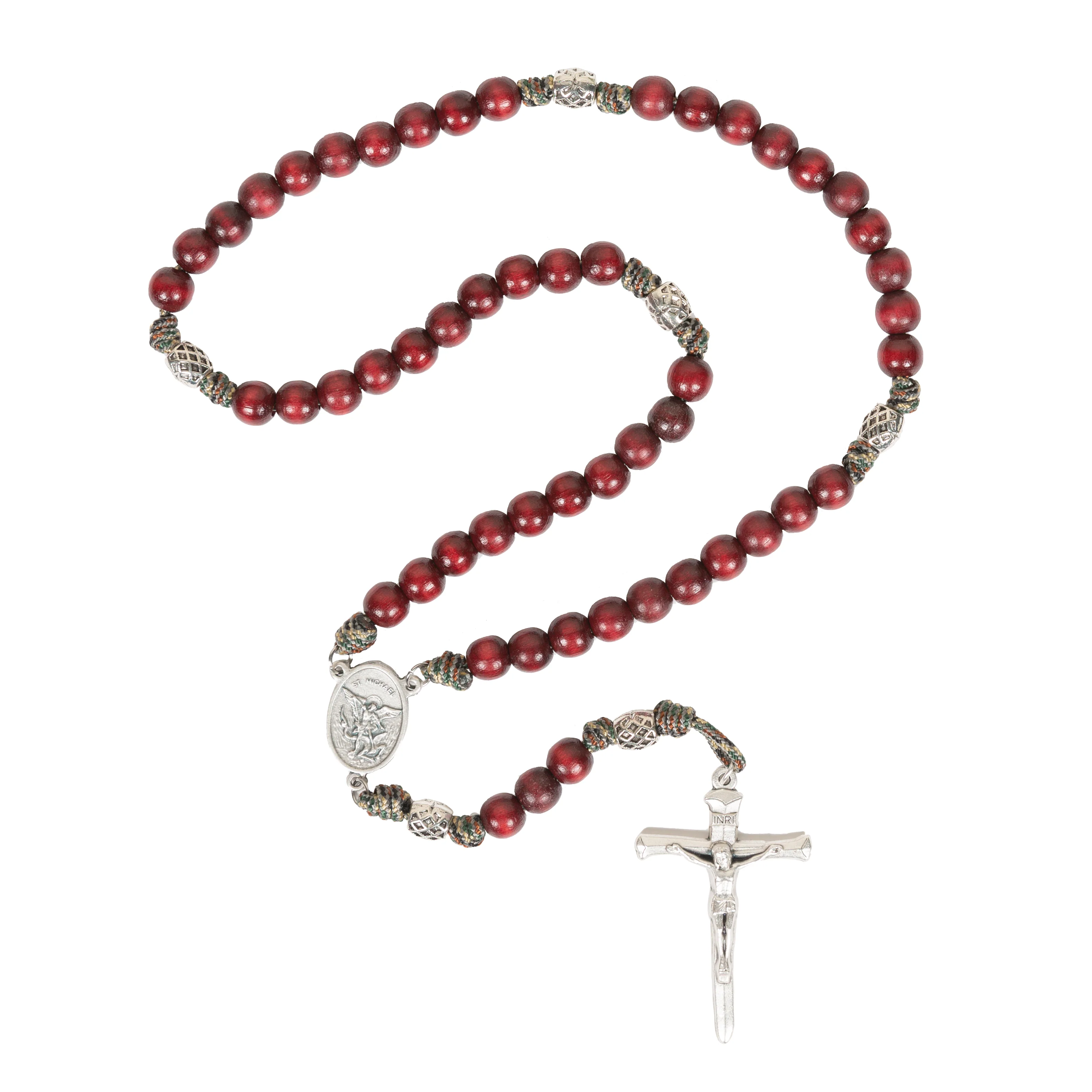 St. Michael Paracord Rosary - Image 4