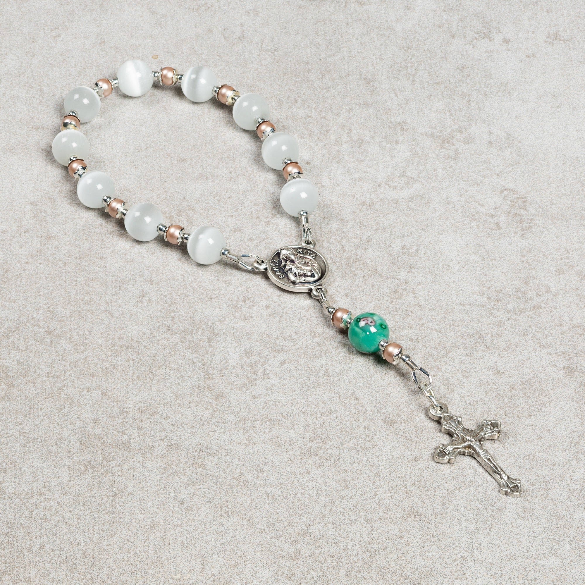 St. Rita Impossible Causes Decade Rosary and Card