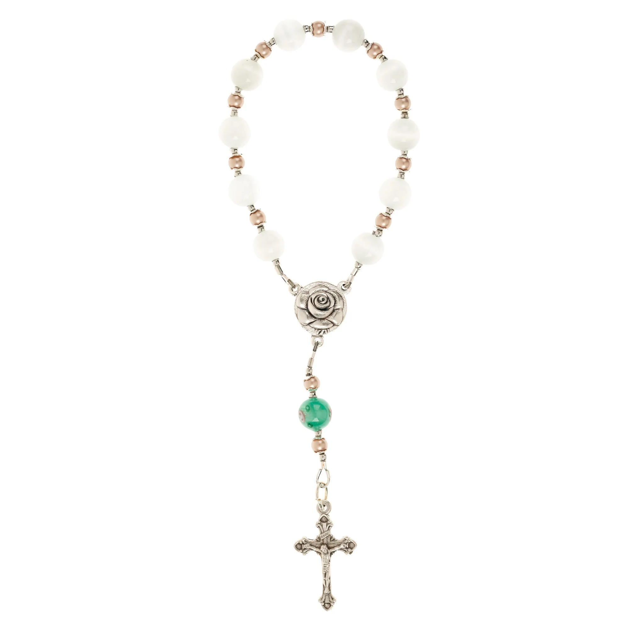 St. Rita Impossible Causes Decade Rosary and Card - Image 3