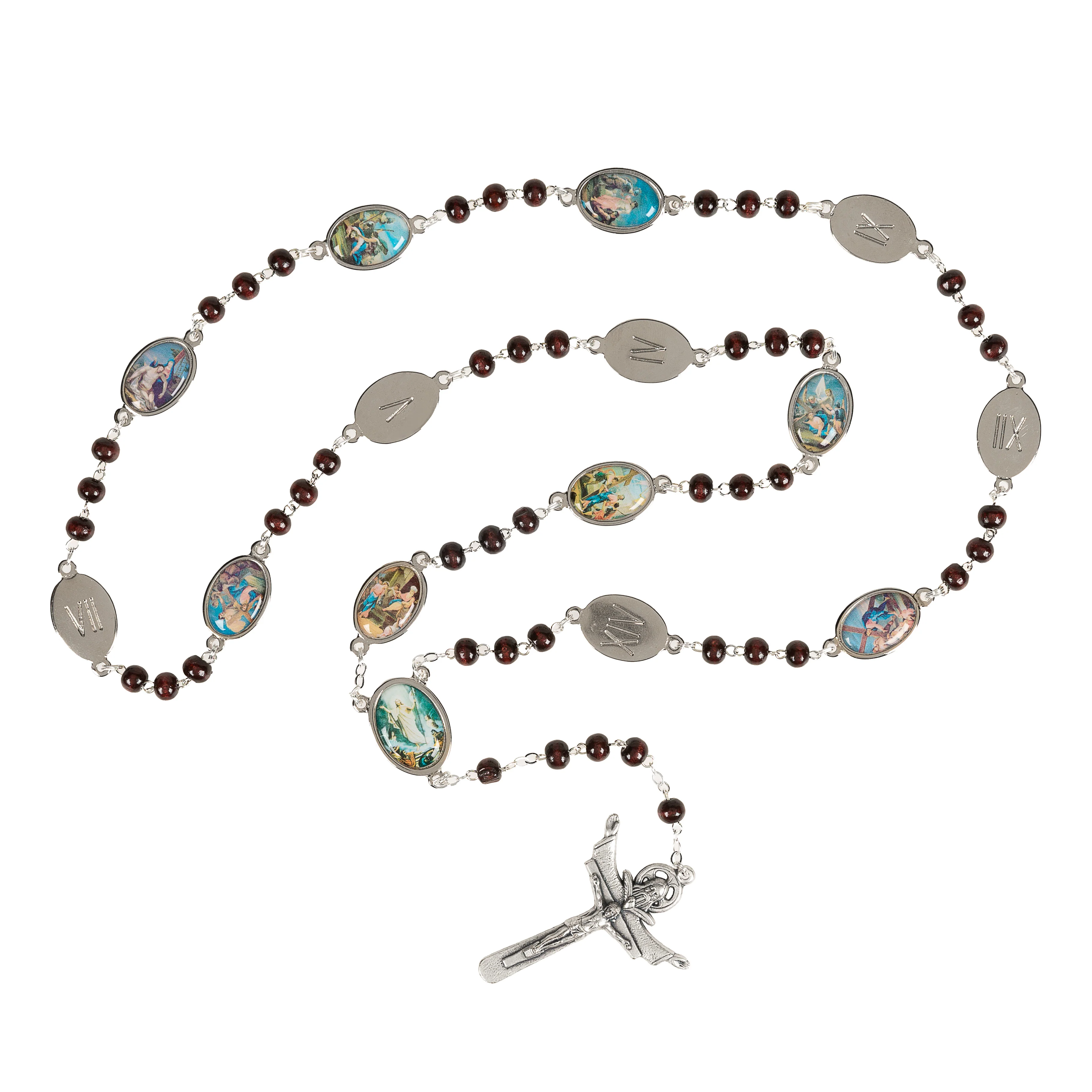 Stations of the Cross Rosary - Multiple Colors