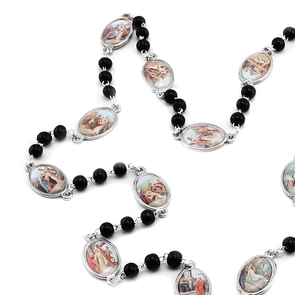 Stations of the Cross Rosary - Multiple Colors - Image 3