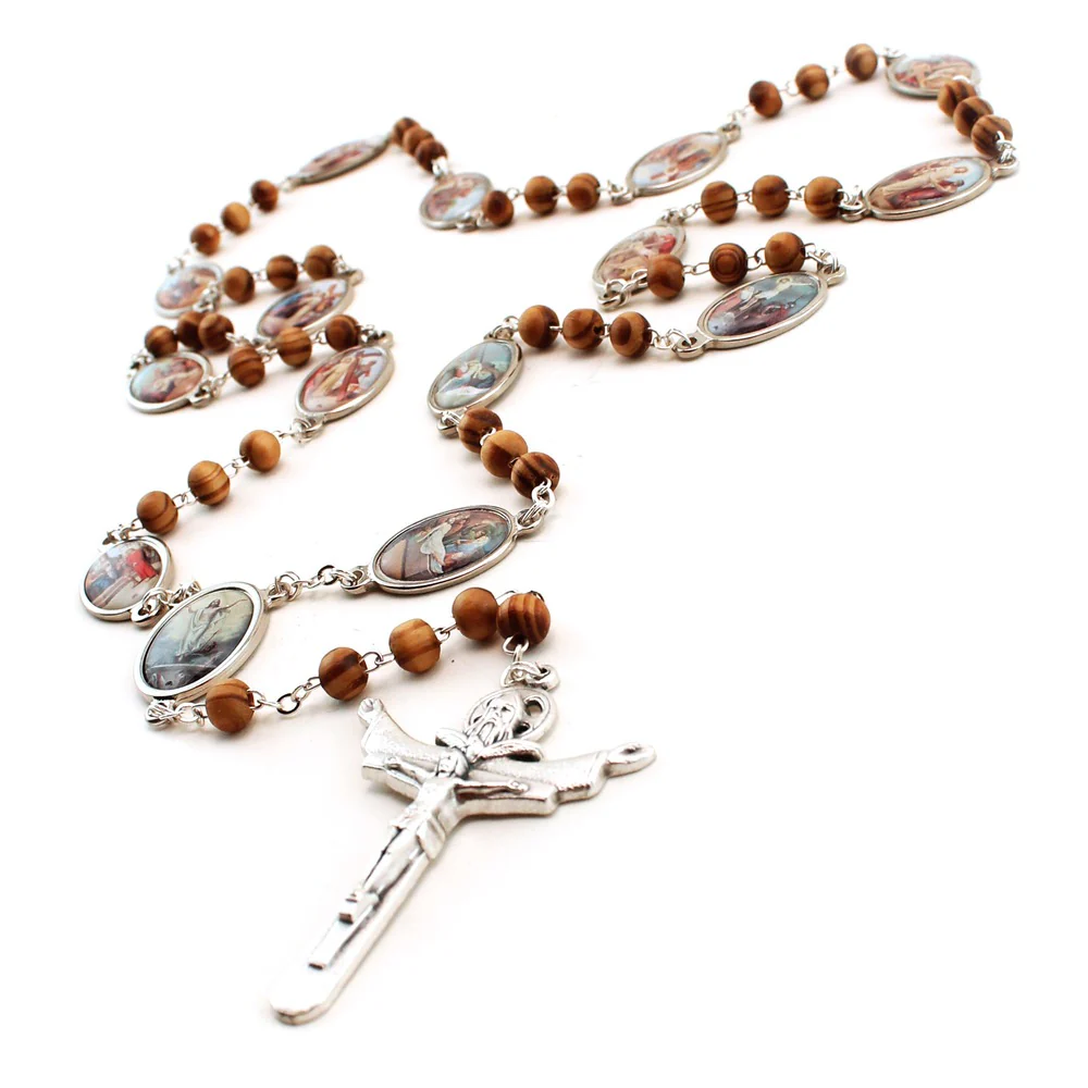 Stations of the Cross Rosary - Multiple Colors - Image 8