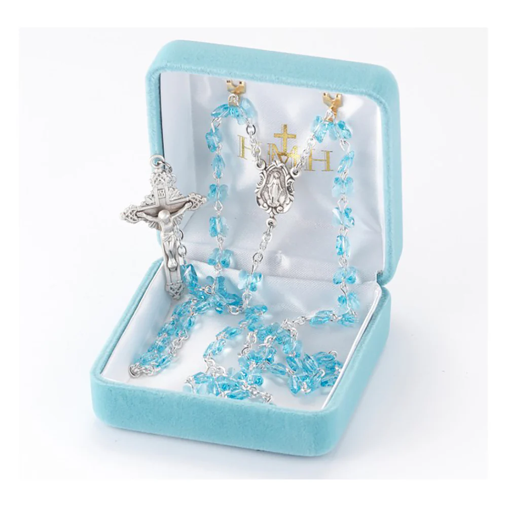 Swarovski Crystal Butterfly Rosary - Multiple Colors - Image 6