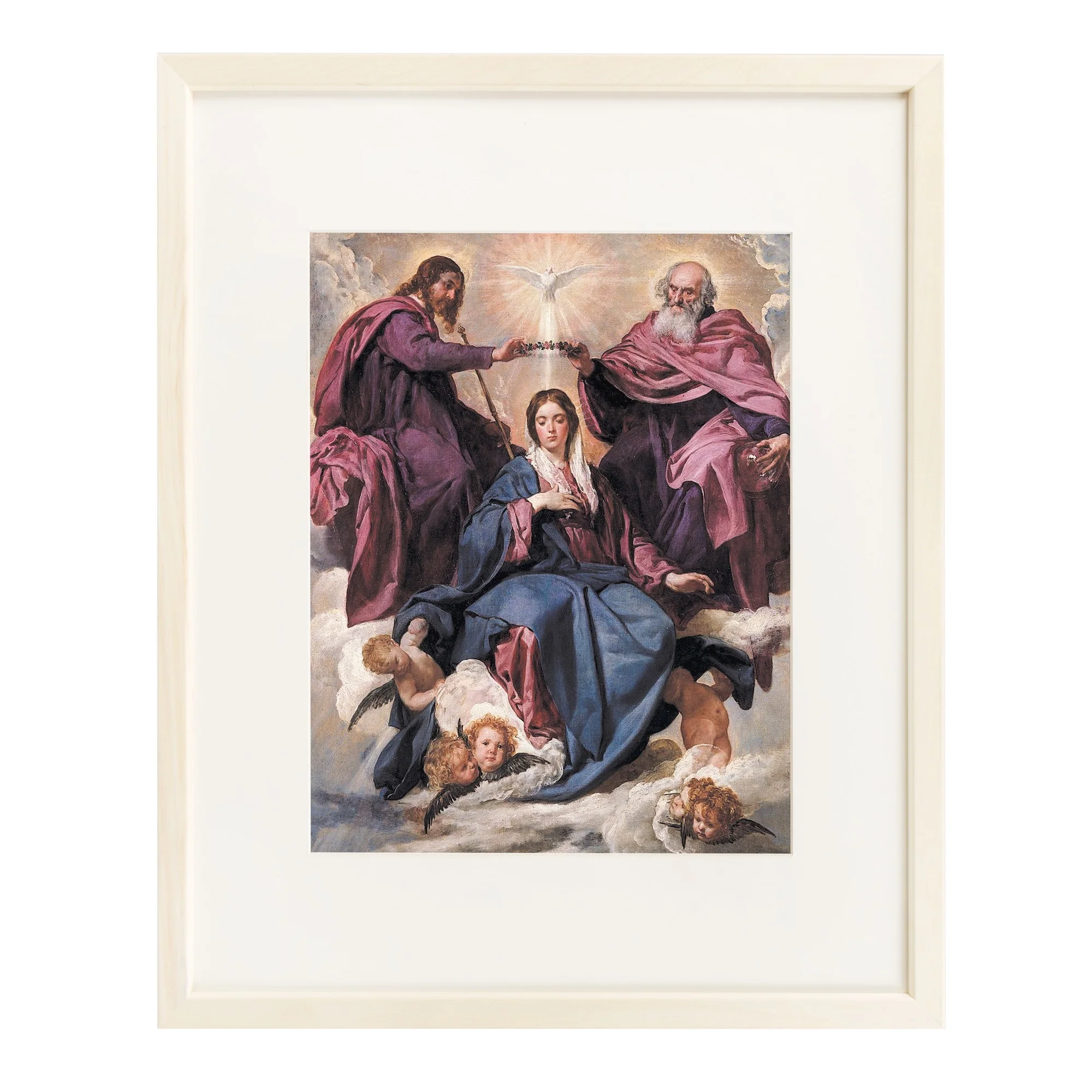 The Coronation of Virgin Framed Print - Image 11