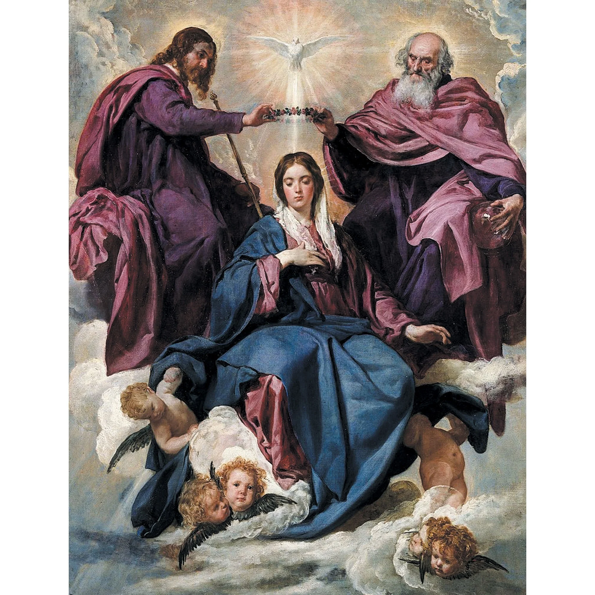The Coronation of Virgin Framed Print - Image 9