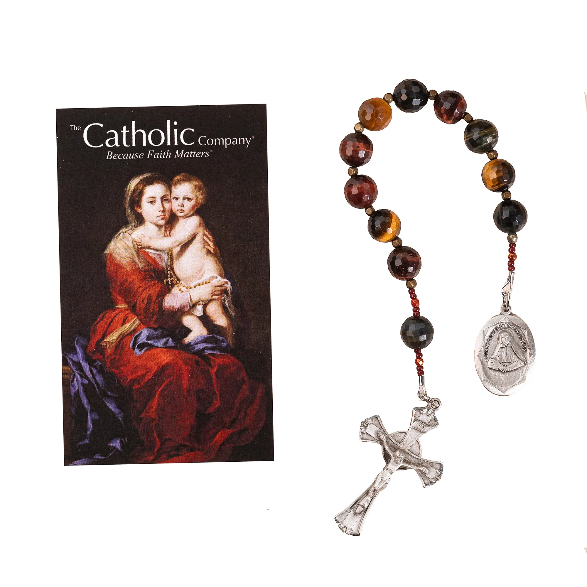 Tiger Eye Mother Cabrini Tenner - Image 2