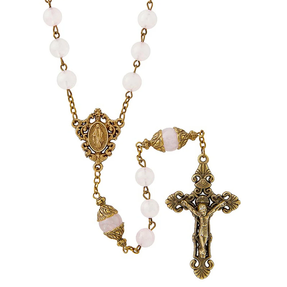 Tuscan Stone Rosary - Multiple Colors - Image 5